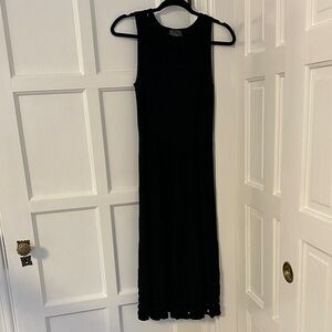 Elegant Black Sleeveless Dress